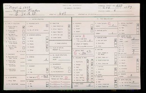 WPA household census for 648 E 74TH STREET, Los Angeles County