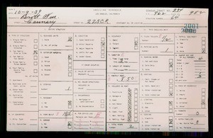 WPA household census for 225 CANNERY ST, Los Angeles County