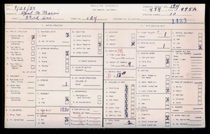 WPA household census for 124 33RD, Los Angeles County