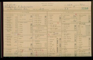 WPA household census for 219 S GRAND AVE, Los Angeles