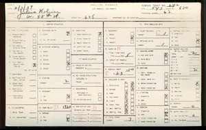 WPA household census for 625 W 58TH ST, Los Angeles County