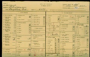 WPA household census for 4284 BRIGHTON, Los Angeles County