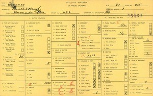 WPA household census for 626 CORONADO TERR, Los Angeles