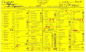 WPA household census for 350 S FIGUEROA, Los Angeles