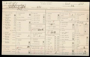 WPA household census for 1171 E 25TH STREET, Los Angeles