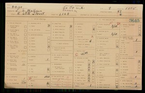 WPA household census for 1129 E 68TH STREET, Los Angeles County