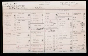WPA household census for 2512 COLBY, Los Angeles County
