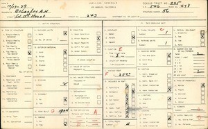 WPA household census for 243 WEST 51ST STREET, Los Angeles County
