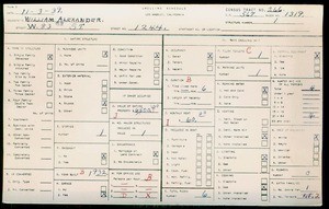 WPA household census for 1244 W 83 ST, Los Angeles County