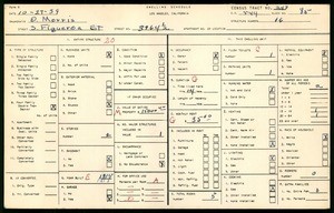 WPA household census for 3964 1/2 S FIGUEROA STREET, Los Angeles County