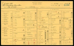 WPA household census for 1312 16TH ST, Los Angeles
