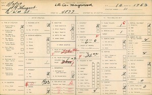WPA household census for 4877 EAST 61ST STREET, Los Angeles County