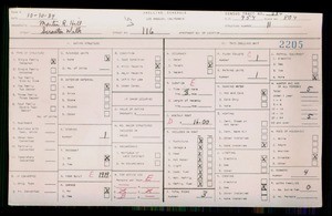 WPA household census for 116 SCRANTON, Los Angeles County