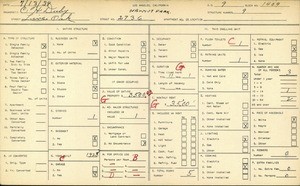 WPA household census for 2736 LIVE OAK, Los Angeles County