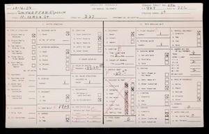 WPA household census for 327 N MESA ST, Los Angeles County
