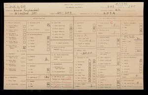 WPA household census for 209 N CENTRE ST, Los Angeles County