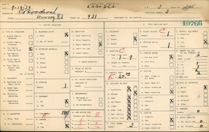 WPA household census for 931 DOWNEY RD, Los Angeles County