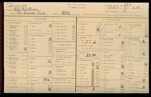 WPA household census for 4341 S GRAND AVE, Los Angeles County