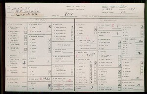 WPA household census for 807 W 41ST DR, Los Angeles County