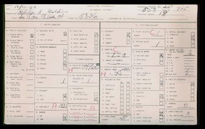 WPA household census for 5836 S VAN NESS AV, Los Angeles County