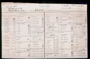 WPA household census for 22515 HALLDALE, Los Angeles County
