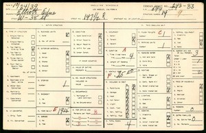 WPA household census for 147 1/2 W 38TH STREET, Los Angeles County