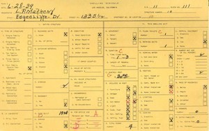 WPA household census for 1335 EDGECLIFFE, Los Angeles