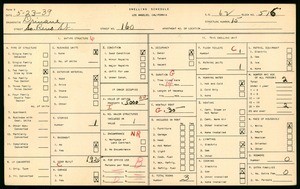 WPA household census for 160 S RENO ST, Los Angeles