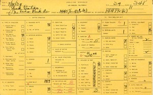 WPA household census for 1447 ECHO PARK AVE, Los Angeles