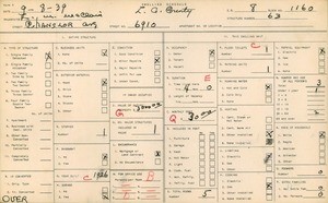 WPA household census for 6910 CHANSLOR AVE, Los Angeles County