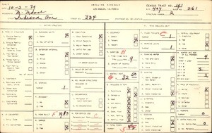 WPA household census for 334 INDIANA AVE, Los Angeles County