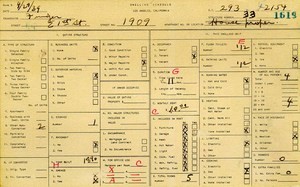 WPA household census for 1909 E 1ST, Los Angeles
