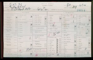 WPA household census for 612 N GRAND, Los Angeles