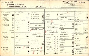 WPA household census for 10808 COMPTON AVE, Los Angeles County