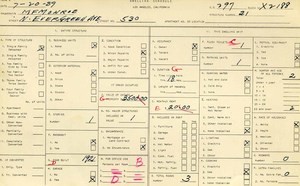 WPA household census for 530 N EVERGREEN, Los Angeles