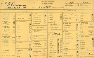 WPA household census for 2019 1/2 HANCOCK ST, Los Angeles