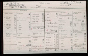 WPA household census for 529 W 109 PL, Los Angeles County