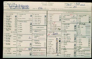 WPA household census for 536 W 52ND ST, Los Angeles County