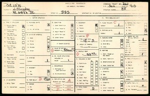 WPA household census for 335 WEST 64TH STREET, Los Angeles County
