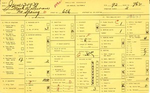 WPA household census for 656 N SPRING, Los Angeles