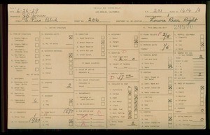 WPA household census for 206 E PICO BLVD, Los Angeles
