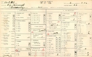 WPA household census for 211 BERMUDEZ STREET, Los Angeles County