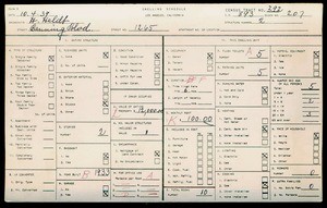 WPA household census for 1265 BANNING BLVD, Los Angeles County