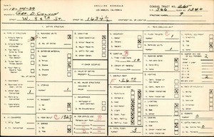 WPA household census for 1634 1/2 WEST 84TH STREET, Los Angeles County