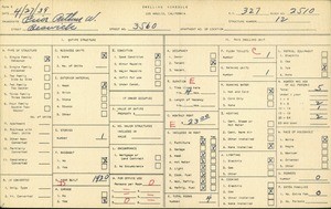 WPA household census for 3560 BESWICK STREET, Los Angeles