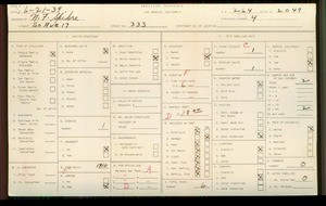 WPA household census for 333 S AVENUE 17, Los Angeles