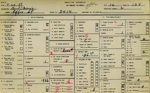 WPA household census for 2414 EFFIE, Los Angeles