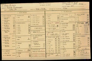 WPA household census for 974 W 13TH, Los Angeles County