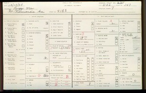 WPA household census for 4183 S NORMANDIE AVENUE, Los Angeles County