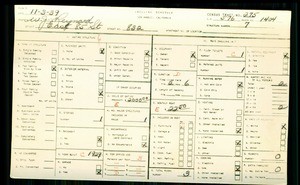 WPA household census for 832 E 85TH STREET, Los Angeles County